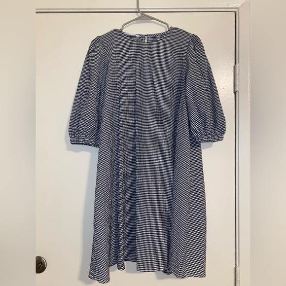 Black and White Checkered Dress MNGO - Picture 1 of 3